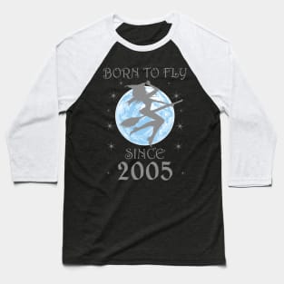 BORN TO FLY SINCE 1933 WITCHCRAFT T-SHIRT | WICCA BIRTHDAY WITCH GIFT Baseball T-Shirt